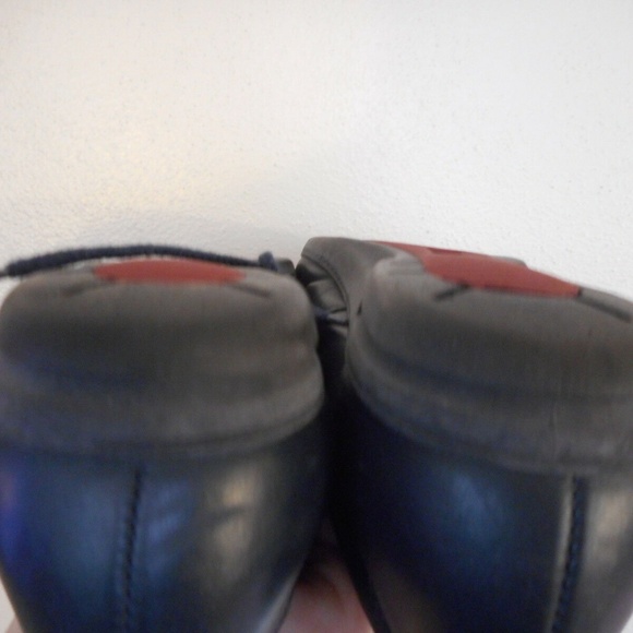 Easy Spirit Motion navy blue leather oxfords flats - Picture 7 of 7